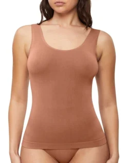 Bamboo Essentials Tank Top In Cocoa -SOHO Shop 899766550 938655910 4 1 720x928