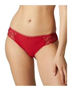 Simone Perele Bloom Bikini Brief Red 6 Simone Perele Bloom Bikini Brief Red -SOHO Shop 902412100 902410030 3 720x928