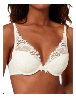 Simone Perele Wish Push Up Triangle Bra In Natural