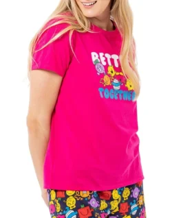 Women's Little Miss Fam Jams Better Together Cotton Sleep Set In Multi -SOHO Shop 925370020 3 1 720x928