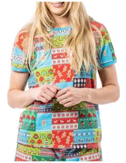 Wrapping Paper Fam Jams Cotton Printed Sleep Set Amd Bandana In Assorted -SOHO Shop 929309500 3 1 720x928