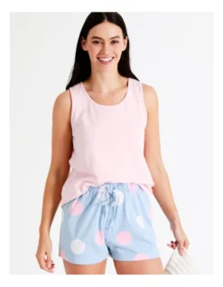 SOHO Organic Cotton Knit Shortie In Blue -SOHO Shop 929448460 929456740 3 720x928