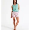 SOHO Organic Cotton Woven Shortie In Assorted