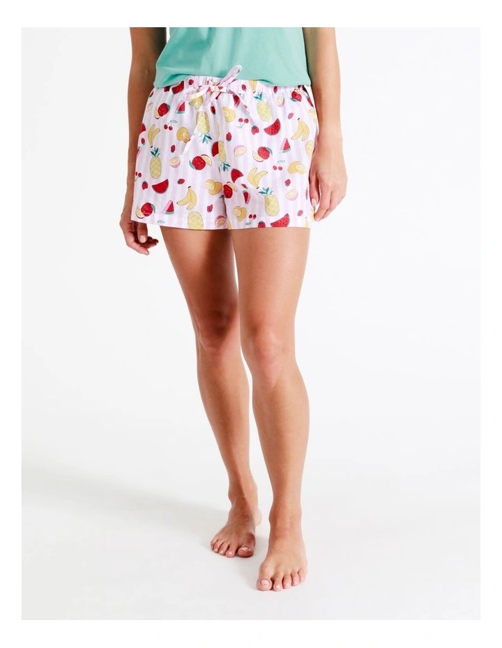 SOHO Organic Cotton Woven Shortie In Assorted 2 SOHO Organic Cotton Woven Shortie In Assorted - Image 2