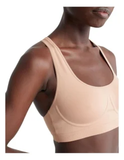Calvin Klein Bonded Flex Unlined Bralette In Beige -SOHO Shop 929464480 945790480 3 1 720x928