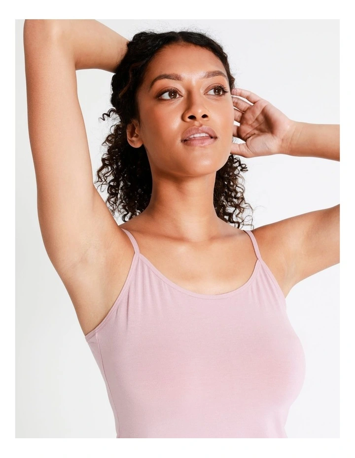 Soho Modal Camisole In Pink 3 Soho Modal Camisole In Pink - Image 3