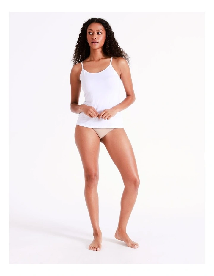 SOHO Modal Camisole In White 4 SOHO Modal Camisole In White - Image 4