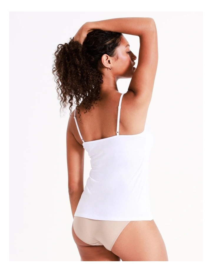SOHO Modal Camisole In White 6 SOHO Modal Camisole In White - Image 6