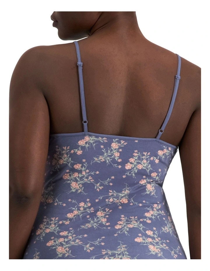 Jockey Parisienne Cotton Cami In Betsy Blue 3 Jockey Parisienne Cotton Cami In Betsy Blue - Image 3