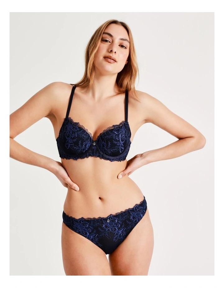 Chloe & Lola Nancy Bikini Brief In Blue 1 Chloe & Lola Nancy Bikini Brief In Blue