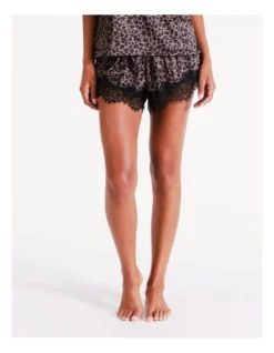 Chloe & Lola Rosanna Sleep Short In Brown -SOHO Shop 936965980 970457680 3 1 720x928