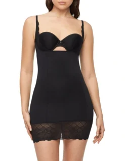 Harlequin Underbust Slip In Black