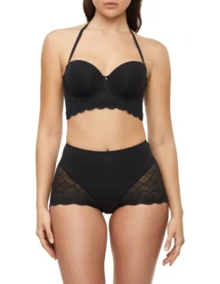 Harlequin Strapless Bustier In Black 9 Harlequin Strapless Bustier In Black -SOHO Shop 938651500 3 720x928