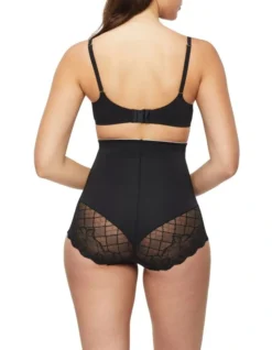 Harlequin High Waisted Brief In Black -SOHO Shop 938681560 3 720x928