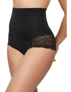 Harlequin High Waisted Brief In Black -SOHO Shop 938681560 4 720x928
