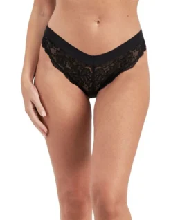 Lace Bikini Brief In Black