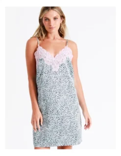 Chloe & Lola Animal Lace Chemise In Assorted -SOHO Shop 943342300 5 720x928