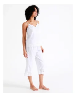 Chloe & Lola Seersucker 3/4 Pant -SOHO Shop 943552720 5 720x928