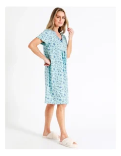SOHO Short Length Nightie In Teal 9 SOHO Short Length Nightie In Teal -SOHO Shop 943552990 943583770 5 720x928