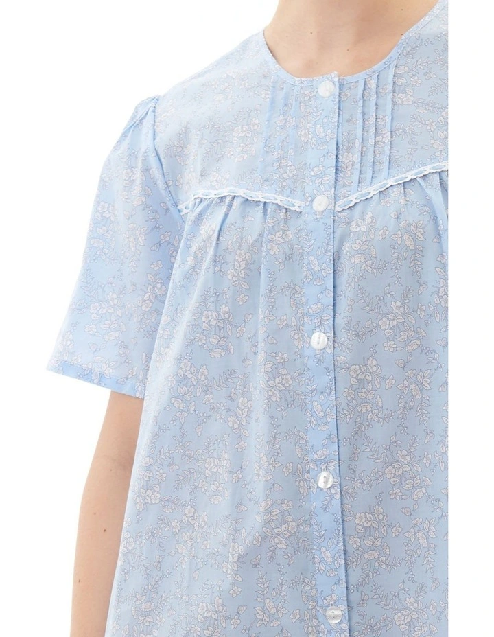 Vienna Brunchcoat In Blue 2 Vienna Brunchcoat In Blue - Image 2