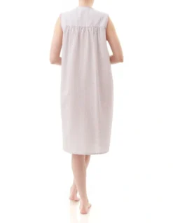 Yana Sleeveless Short Nightie In Pink -SOHO Shop 943856110 3 720x928