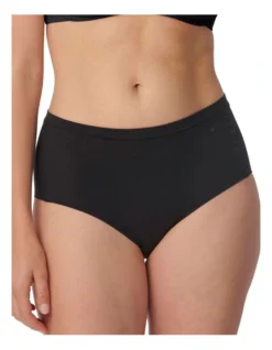Triumph Smart Natural Maxi Brief In Black