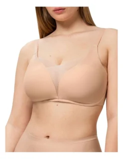 Triumph Shape Smart Padded Bra In Beige