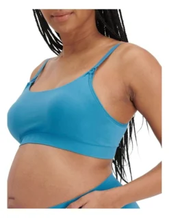 Bonds Bases Maternity Bralette In Blue Pools -SOHO Shop 952903630 3 720x928