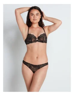 Only Me Contour Bra In Black/Tuscany