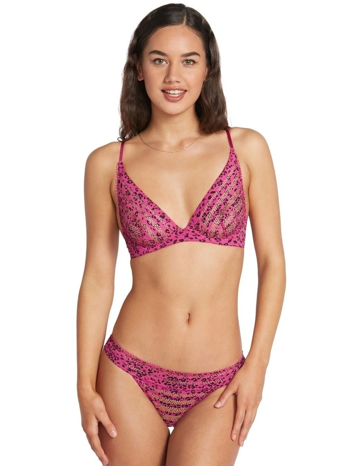 Morning Lola Underwire Bra In Festival Fuchsia Leopard Print 1 Morning Lola Underwire Bra In Festival Fuchsia Leopard Print