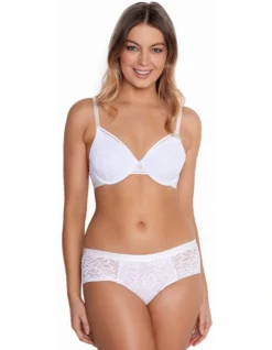 Tara Full Coverage Contour Bra In White