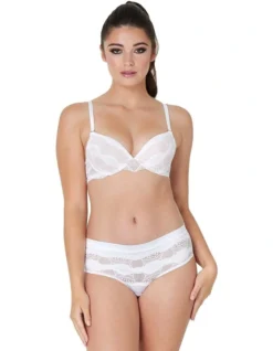 Phoebe Midi Brief In Bright White
