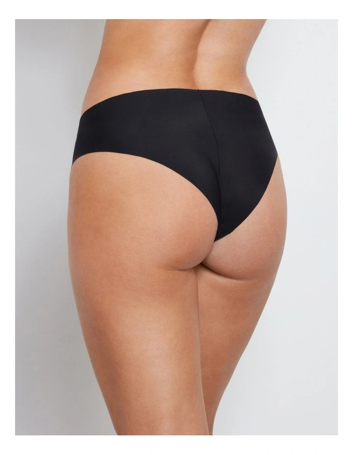 No Show Bikini In Black 2 No Show Bikini In Black - Image 2