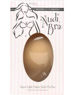 Nudi Fabric Stick On Bra Natural