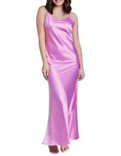 Eve Full Length Slip In Cyclamen