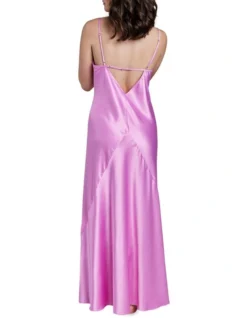 Eve Full Length Slip In Cyclamen 5 Eve Full Length Slip In Cyclamen -SOHO Shop 960421510 3 720x928