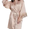 Eve Robe In Soft Gold
