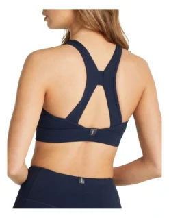 Lovechild Adjustable Zip Medium Impact Sports Bra In Navy 8 Lovechild Adjustable Zip Medium Impact Sports Bra In Navy -SOHO Shop 961040350 4 720x928