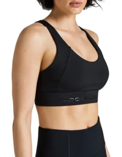 Zen High Impact Sports Bra In Black -SOHO Shop 961417720 4 720x928