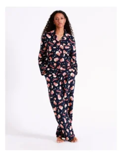 SOHO Flannelette Pyjama Set In Movie Night 8 SOHO Flannelette Pyjama Set In Movie Night -SOHO Shop 966005380 6 720x928