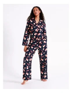 SOHO Flannelette Pyjama Set In Movie Night 9 SOHO Flannelette Pyjama Set In Movie Night -SOHO Shop 966005380 7 720x928