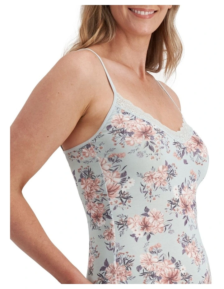 Jockey Parisienne Vintage Modal Cami In Green 3 Jockey Parisienne Vintage Modal Cami In Green - Image 3