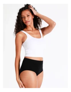 SOHO Seamless Full Brief In Black