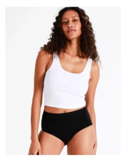 SOHO Seamless Full Brief In Black -SOHO Shop 967225690 5 720x928