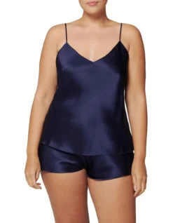 Simone Perele Dream Silk Camisole In Midnight -SOHO Shop 970774120 5 720x928
