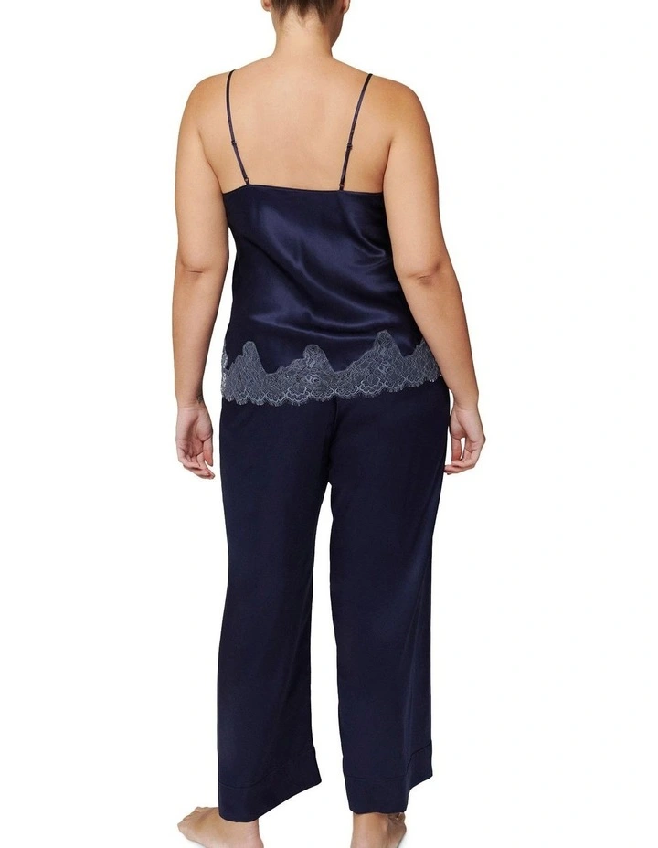 Simone Perele Nocturne Silk Camisole In Blue 2 Simone Perele Nocturne Silk Camisole In Blue - Image 2