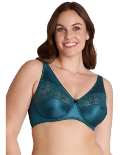 Classic Underwire Underwire Bra In Deep Teal