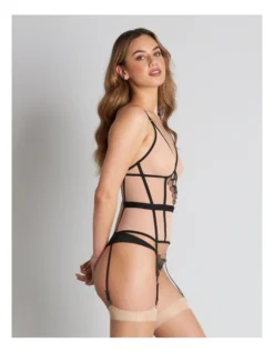 Suit Yourself Corset In Black/Tuscany -SOHO Shop 977183740 5 720x928