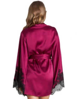Sensuale Robe In Raspberry Radiance/Black 5 Sensuale Robe In Raspberry Radiance/Black -SOHO Shop 977185450 3 720x928