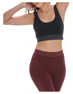 OG Logo Band Sports Bra In Black